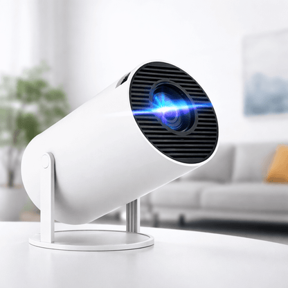 Nova's Mini 4K Projector with built in speakers