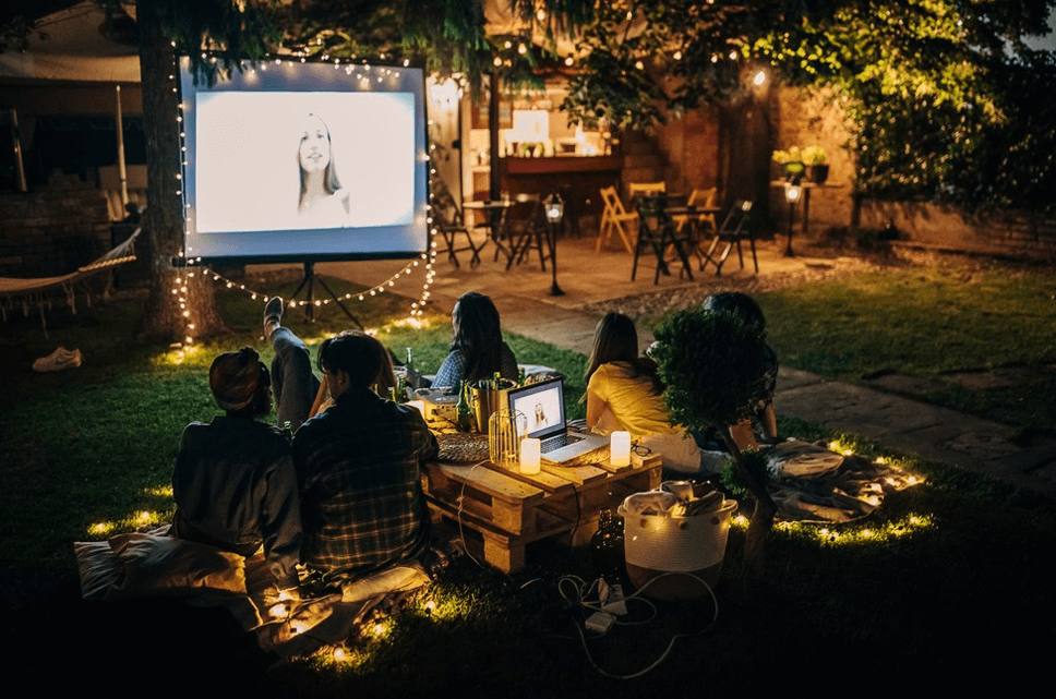 Nova's Mini 4K Projector with built in speakers